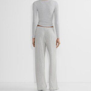 ARITZIA The Group Luxe Lounge Tomorrow Set in Heather Chrome Size Small